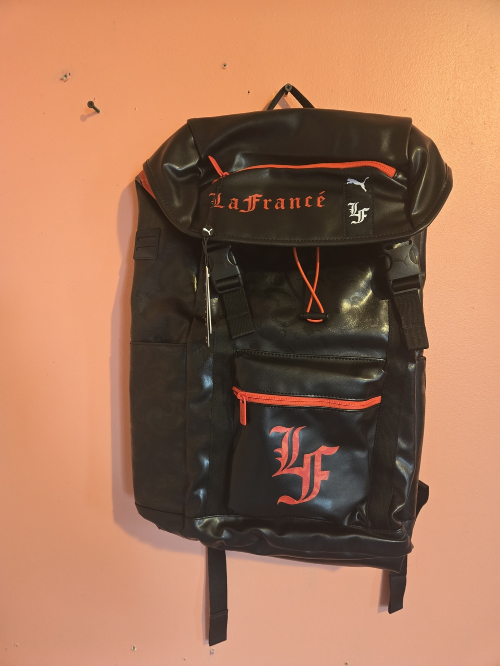 Decked out in PUMA x LAMELO BALL LaFrancé branding and outfitted